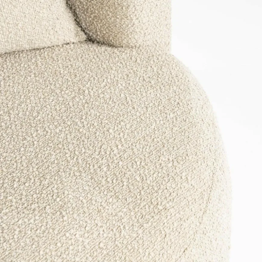 Eleonora Fauteuil Louis met kussen - zand Spark