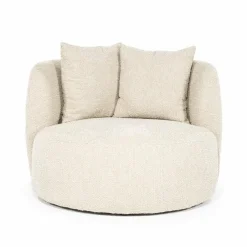Eleonora Fauteuil Louis met kussen - zand Spark