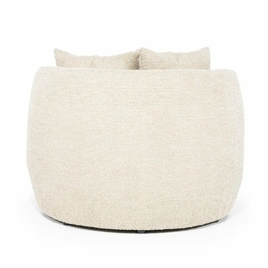 Eleonora Fauteuil Louis met kussen - zand Spark