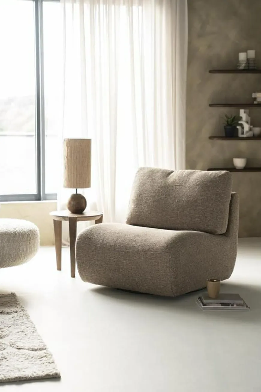 Eleonora Fauteuil Lucia - bruin Donna