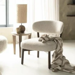Eleonora Fauteuil Mikky bruin - taupe Moon