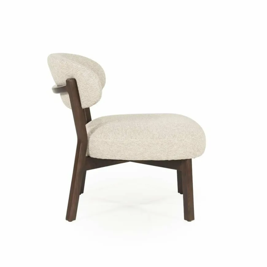 Eleonora Fauteuil Mikky bruin - taupe Moon