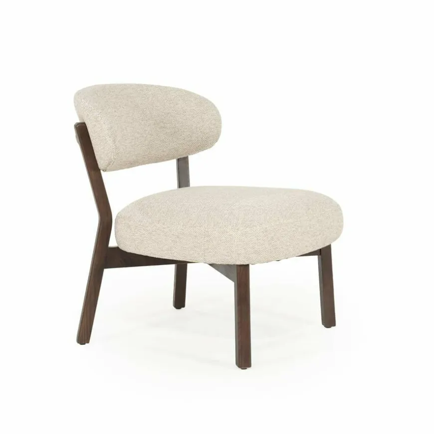 Eleonora Fauteuil Mikky bruin - taupe Moon