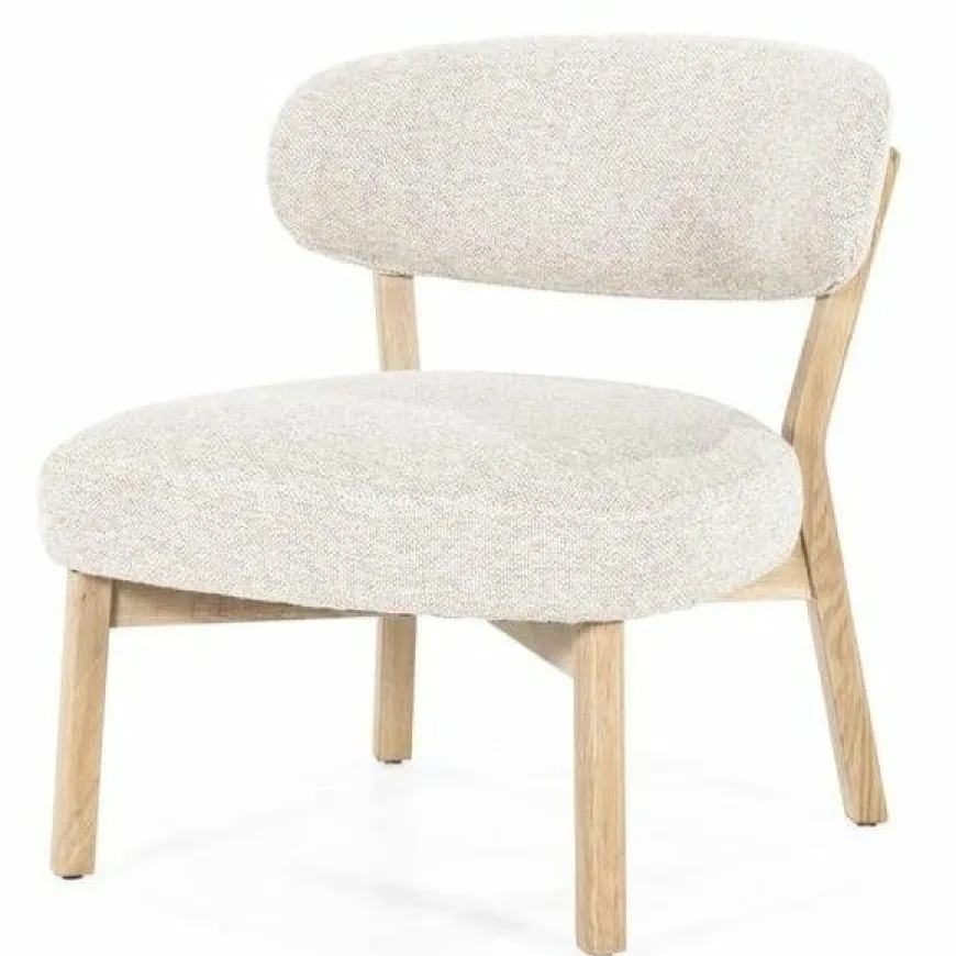 Eleonora Fauteuil Mikky naturel - taupe Moon