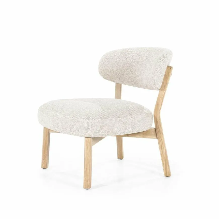 Eleonora Fauteuil Mikky naturel - taupe Moon