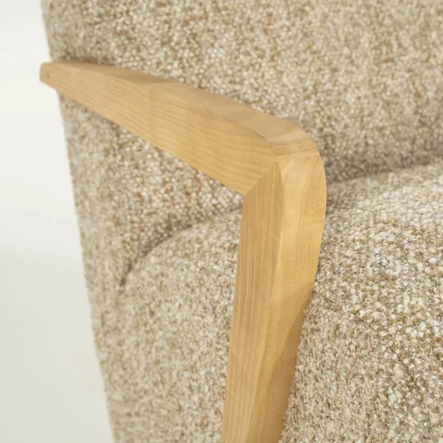 Eleonora Fauteuil Olek - taupe Bay