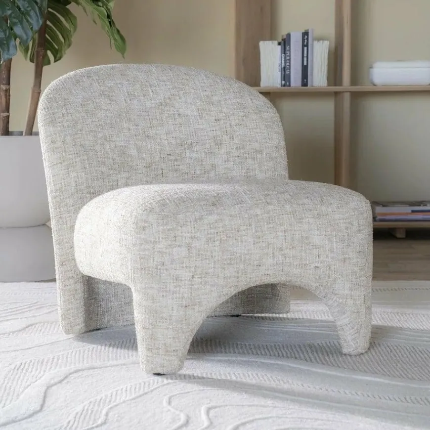 Eleonora Fauteuil Owen - taupe Batea