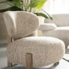 Eleonora Fauteuil Reza bruin - beige Bay