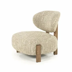 Eleonora Fauteuil Reza bruin - beige Bay