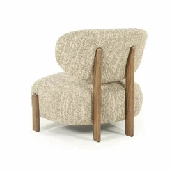 Eleonora Fauteuil Reza bruin - beige Bay