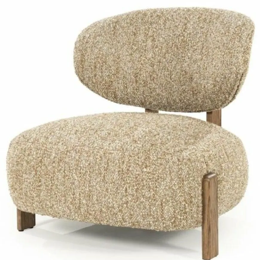 Eleonora Fauteuil Reza bruin - taupe Bay