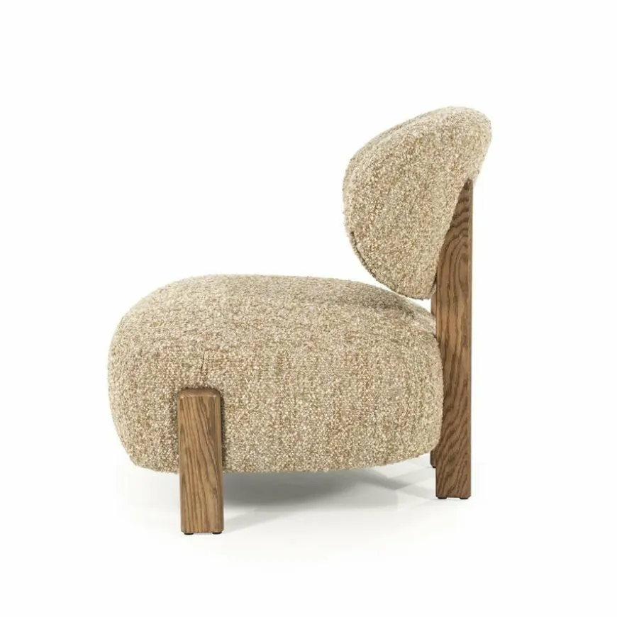 Eleonora Fauteuil Reza bruin - taupe Bay