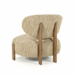 Eleonora Fauteuil Reza bruin - taupe Bay
