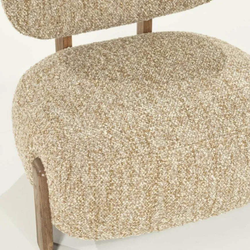 Eleonora Fauteuil Reza bruin - taupe Bay