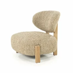 Eleonora Fauteuil Reza naturel - taupe Bay