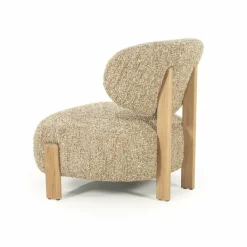 Eleonora Fauteuil Reza naturel - taupe Bay