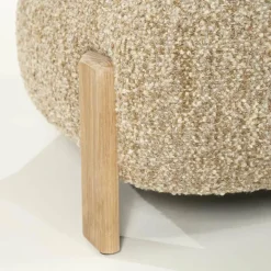 Eleonora Fauteuil Reza naturel - taupe Bay