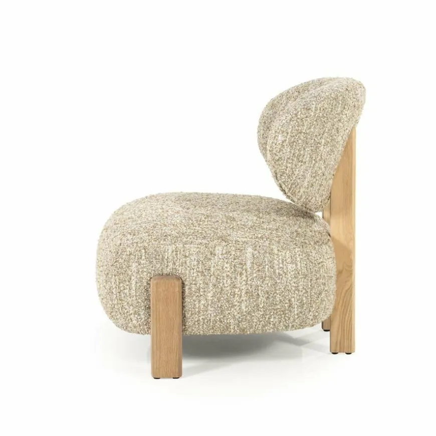Eleonora Fauteuil Reza naturel - beige Bay