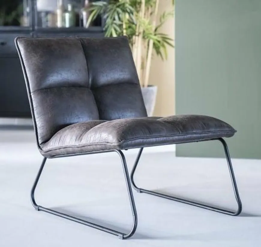 Eleonora Fauteuil Ruby - antraciet of blauw