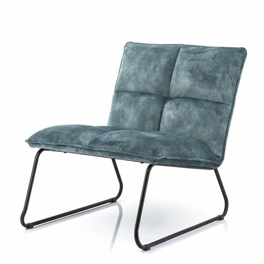 Eleonora Fauteuil Ruby - antraciet of blauw