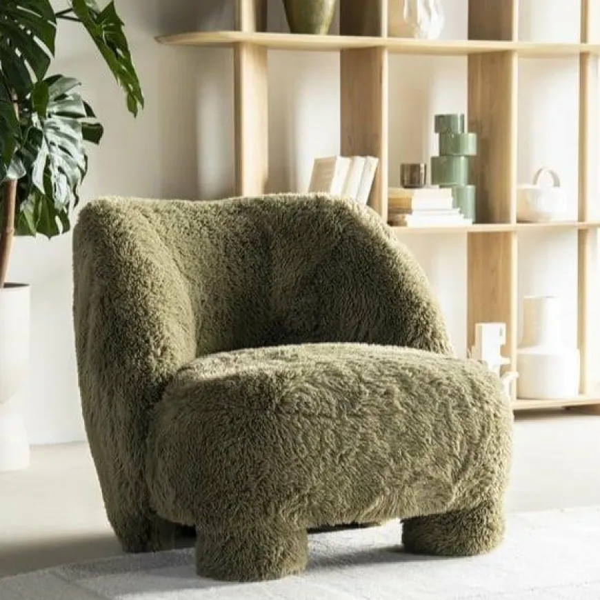 Eleonora Fauteuil Samson - groen Doodle