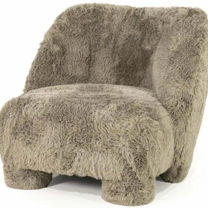 Eleonora Fauteuil Samson - taupe Doodle