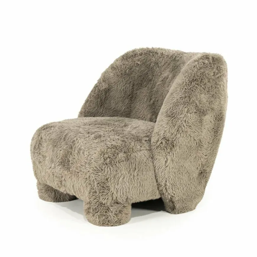 Eleonora Fauteuil Samson - taupe Doodle