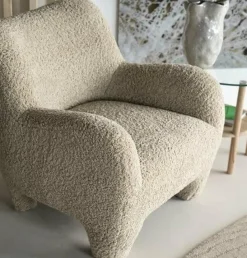 Eleonora Fauteuil Shaun - taupe Sheep