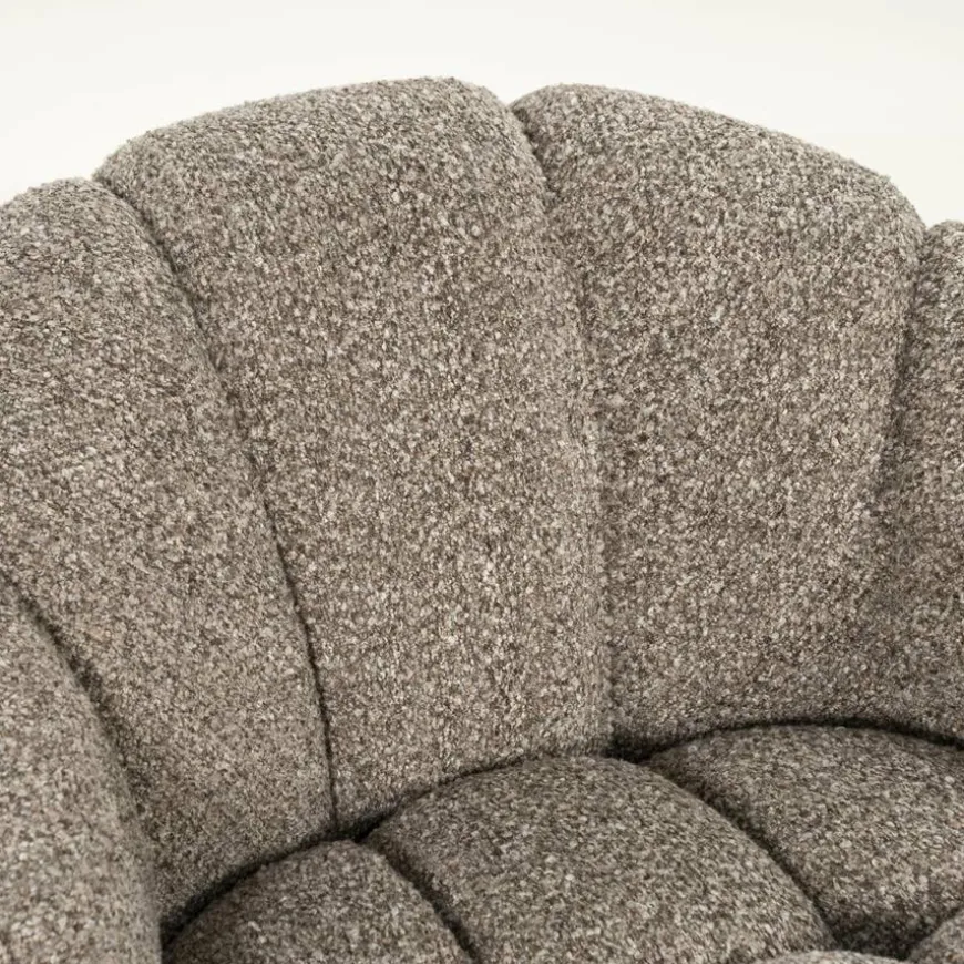 Eleonora Fauteuil Tina - taupe Flou