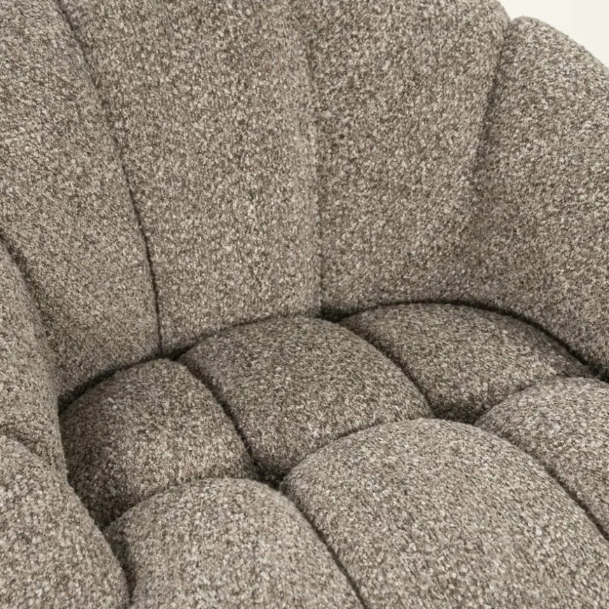 Eleonora Fauteuil Tina - taupe Flou