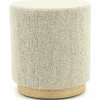 Eleonora Poef Avah small - taupe Mantz