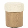 Eleonora Poef George - beige Flou