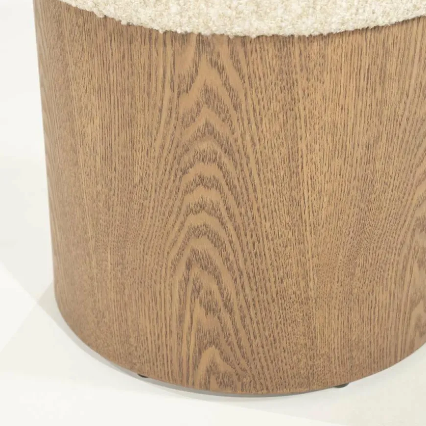 Eleonora Poef George - beige Flou