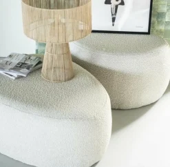 Eleonora Poef Liby klein - beige copenhagen