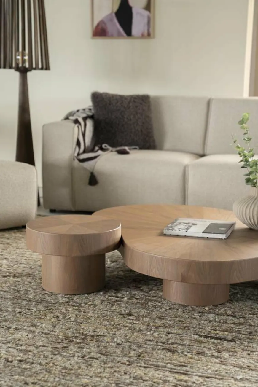 Eleonora Salontafel Bobbie - lichtbruin