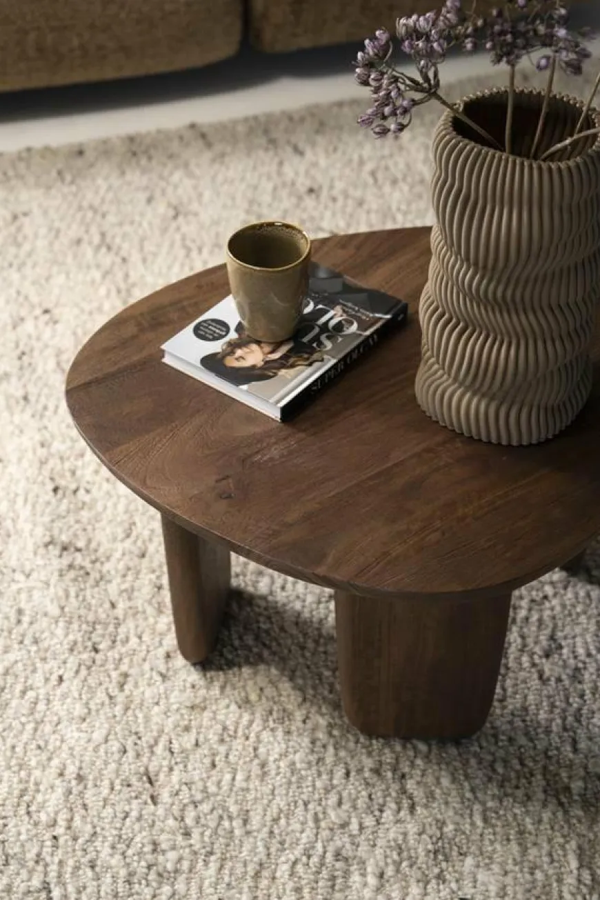 Eleonora Salontafel Maud small - lichtbruin