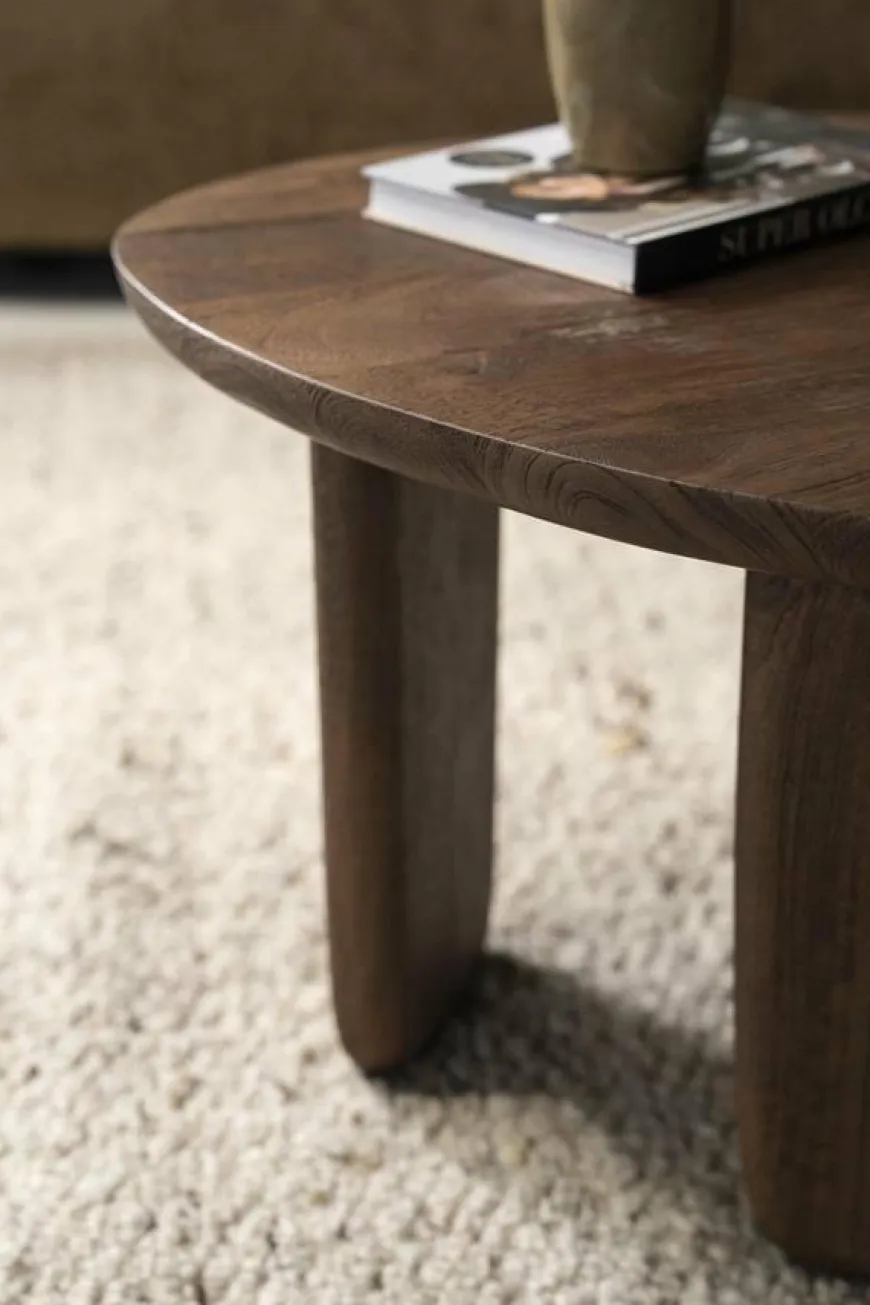 Eleonora Salontafel Maud small - lichtbruin