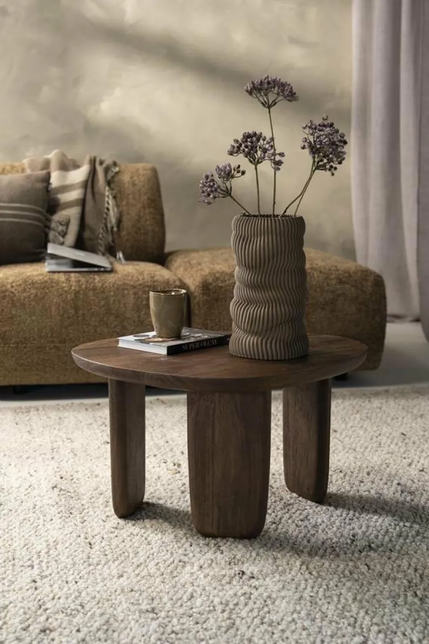 Eleonora Salontafel Maud small - lichtbruin