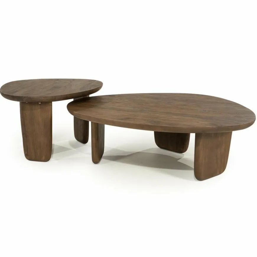 Eleonora Salontafel Maud small - lichtbruin
