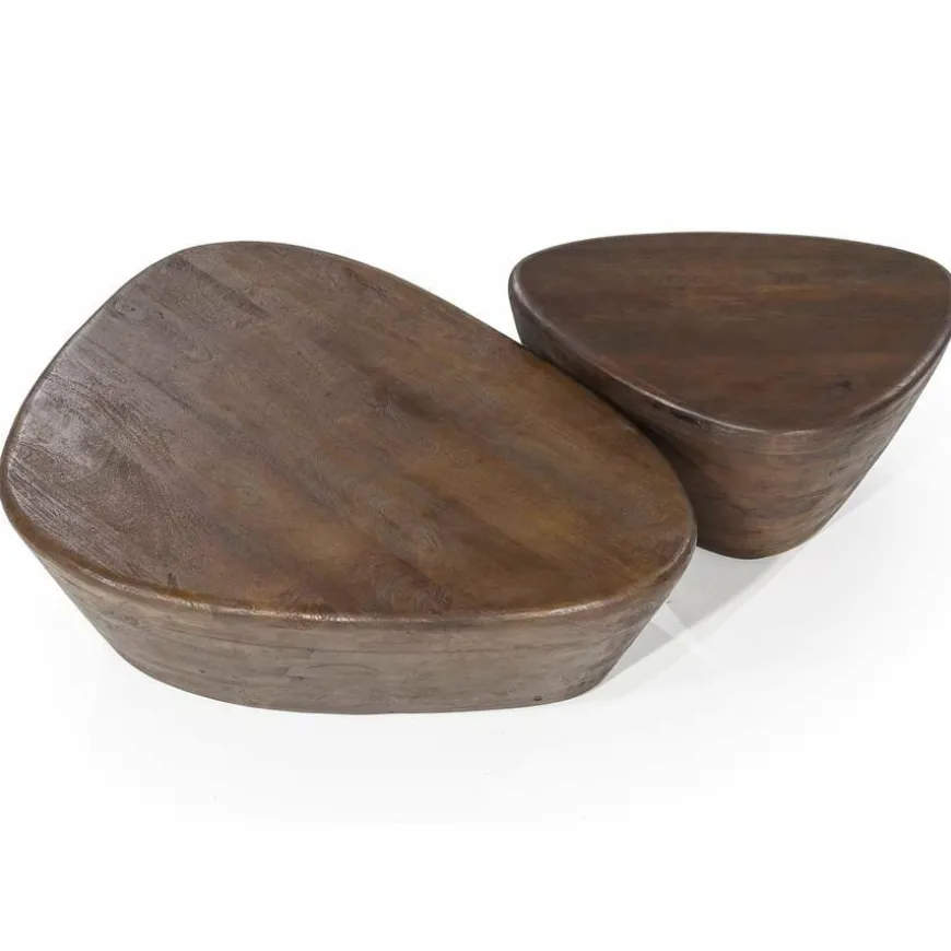Eleonora Salontafel Mila 70x53x35 - bruin