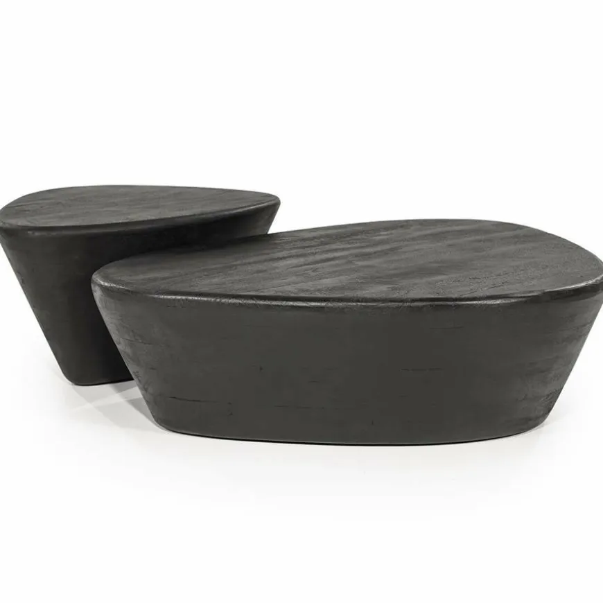 Eleonora Salontafel Mila 70x53x35 - zwart