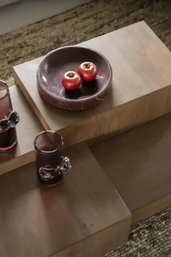 Eleonora Salontafel Quinten rechthoekig - bruin