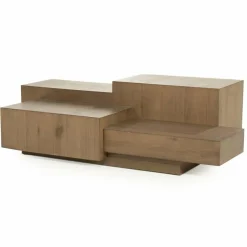 Eleonora Salontafel Quinten rechthoekig - bruin
