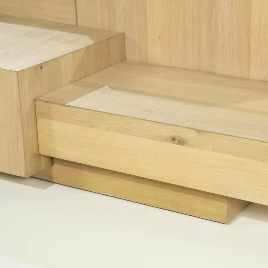 Eleonora Salontafel Quinten rechthoekig - naturel