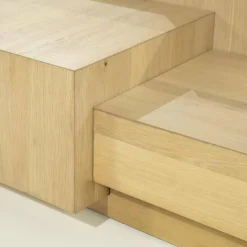 Eleonora Salontafel Quinten rechthoekig - naturel