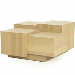 Eleonora Salontafel Quinten vierkant - naturel