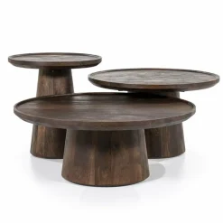 Eleonora Salontafel Ron 80x32 - bruin