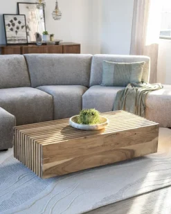 Eleonora Salontafel Tom 130x60 - zwart
