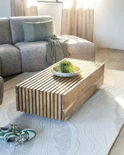 Eleonora Salontafel Tom 130x60 - naturel