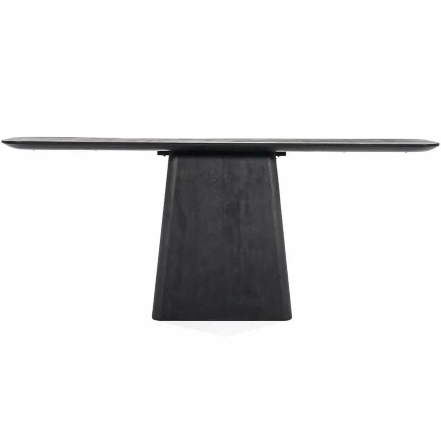 Eleonora Sidetable Aron 180x40 – zwart